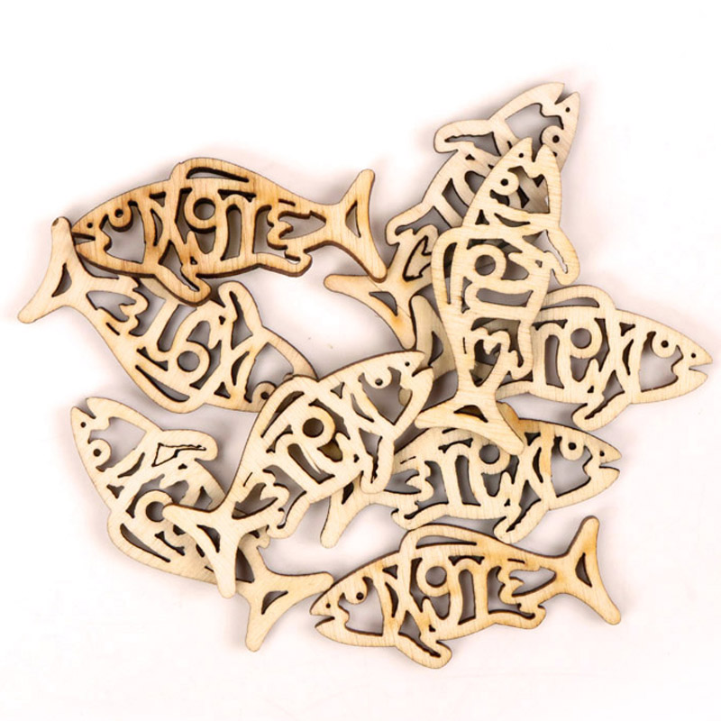 ภาพวาดศิลปะรูปปลาทำด้วยมือทำมื - Embellishments For Scrapbooking บทวิจารณ์และราคา