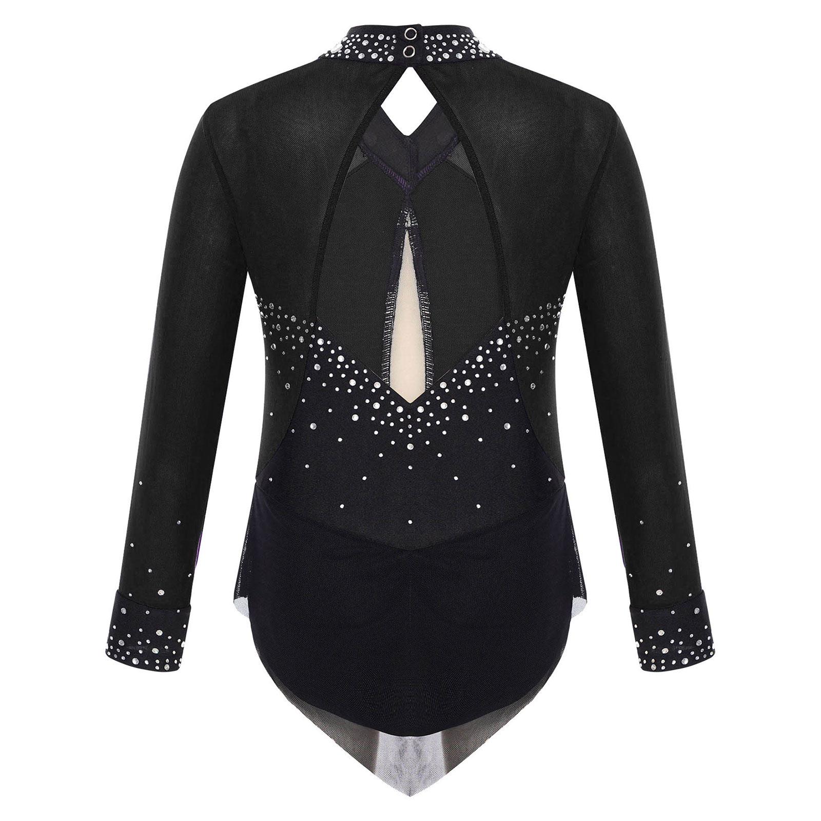 ชุดบอดี้สูทเด็กผู้หญิงสำหรับฟิ - Rhinestone Banding Trim บทวิจารณ์และราคา